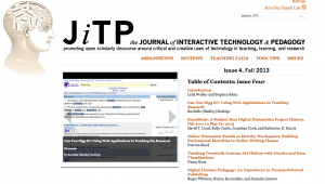 Screenshot of JITP 4