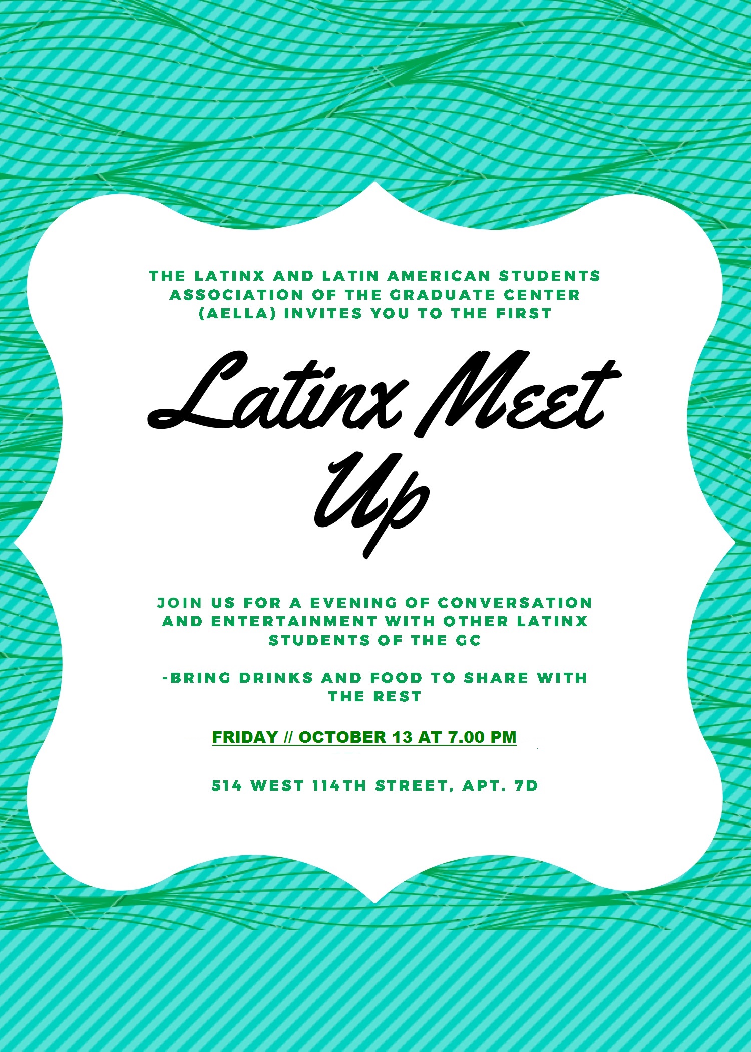 The Latinx and Latin American Students Association (AELLA) invit