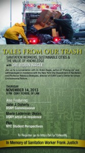 Tales from the Trash event flyer