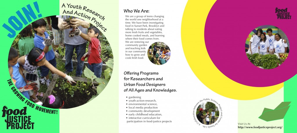Food Justice Brochure (English)