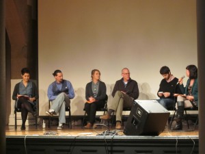 Bill McKibben and NYC students, Fossil Fuels Divestment talk, 2/5/13