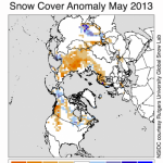 Image courtesy of National Snow and Ice Data Center, courtesy Rutgers University Global Snow Lab 