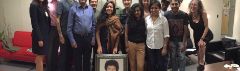 Sonia Sanchez receives Nazneen Sada Mayadas Scholarship